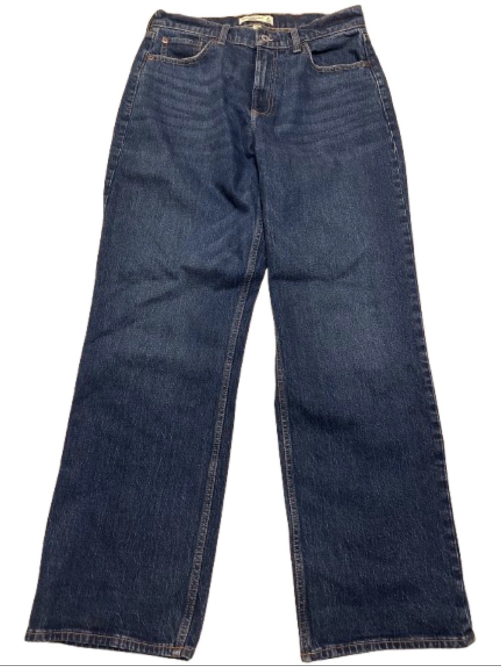 Abercrombie Fitch The Baggy Low Rise Denim Jeans Curvy Love 27 Cambodia - Picture 3 of 8